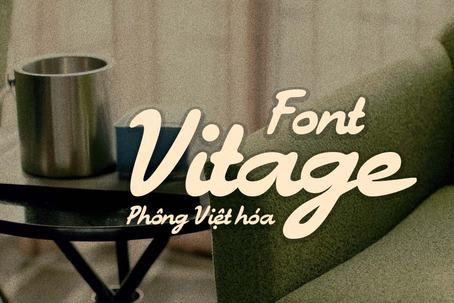 Font Chữ Bonitte – Script Retro, Viết Tay Mượt Mà & Việt Hóa Bởi Phạm Sơn